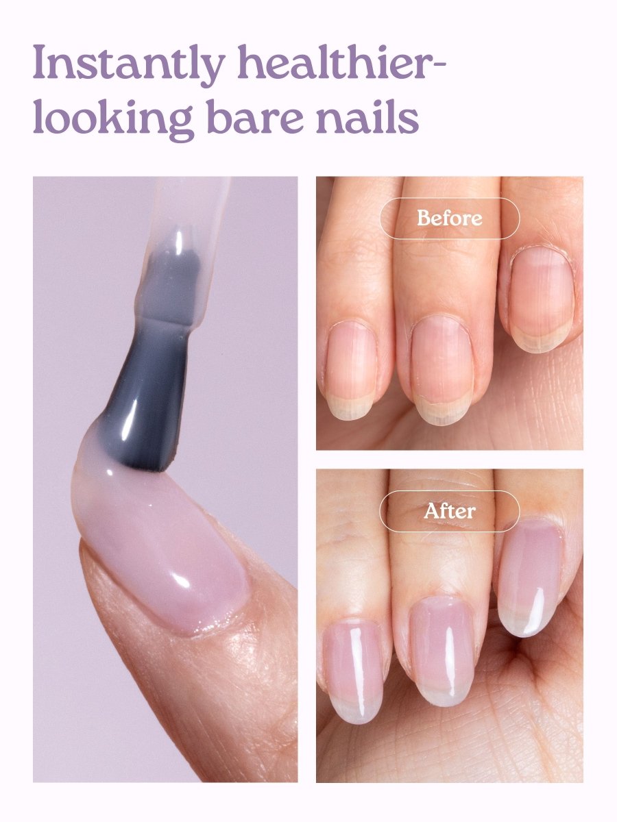 Hey, Morning Mist Nail Glow - Heyhae - sun sured gel nail stickers