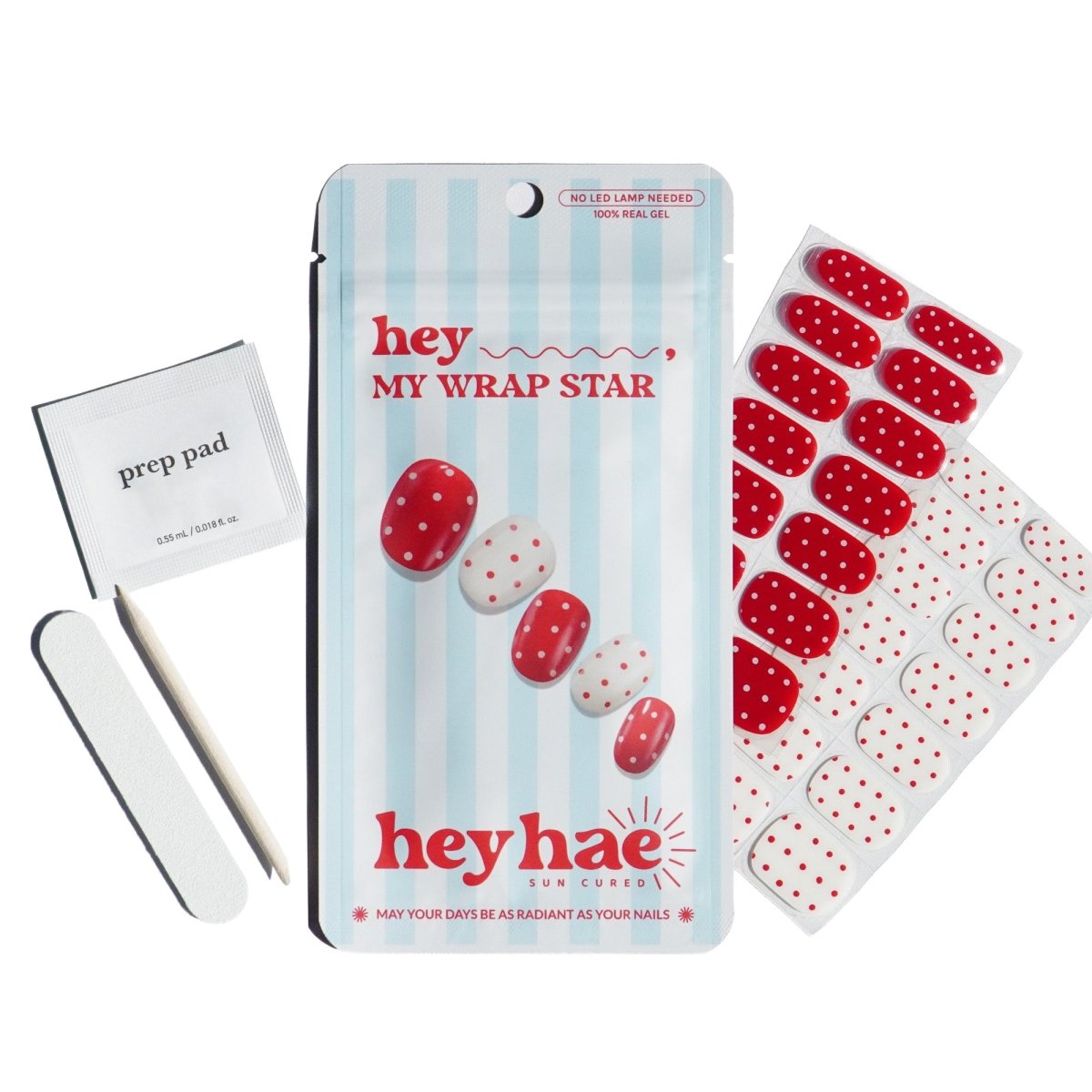 Hey, My Wrap Star - Heyhae - sun sured gel nail stickers