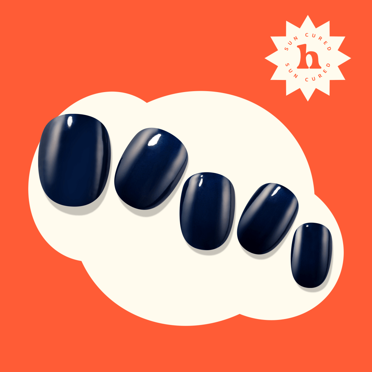 Hey, Navy Baby - Heyhae - sun sured gel nail stickers