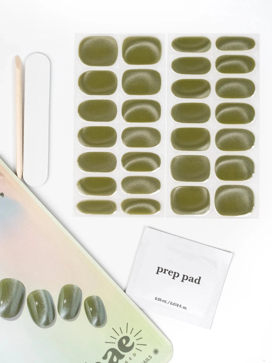 Hey, Olive You - Heyhae - sun sured gel nail stickers