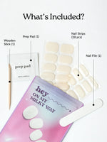 Hey, On My Milky Way - Heyhae - sun sured gel nail stickers