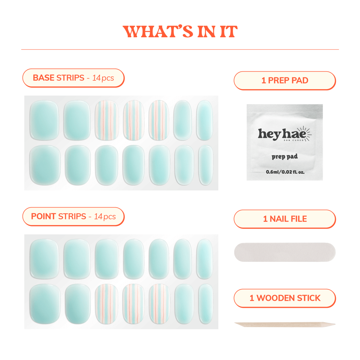 Hey, Pajama Party? - Heyhae - sun sured gel nail stickers