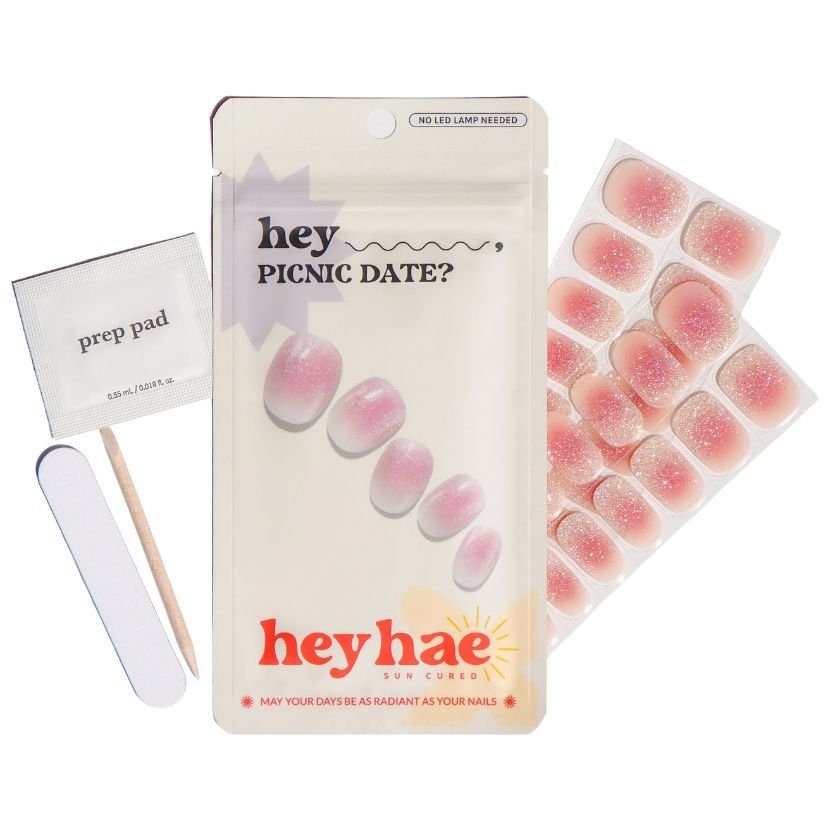 Hey, Picnic Date? - Heyhae - sun sured gel nail stickers