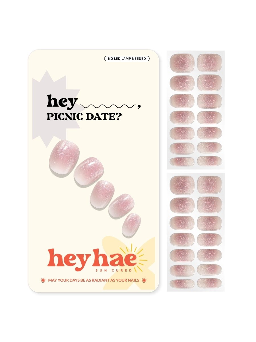 Hey, Picnic Date? - Heyhae - sun sured gel nail stickers