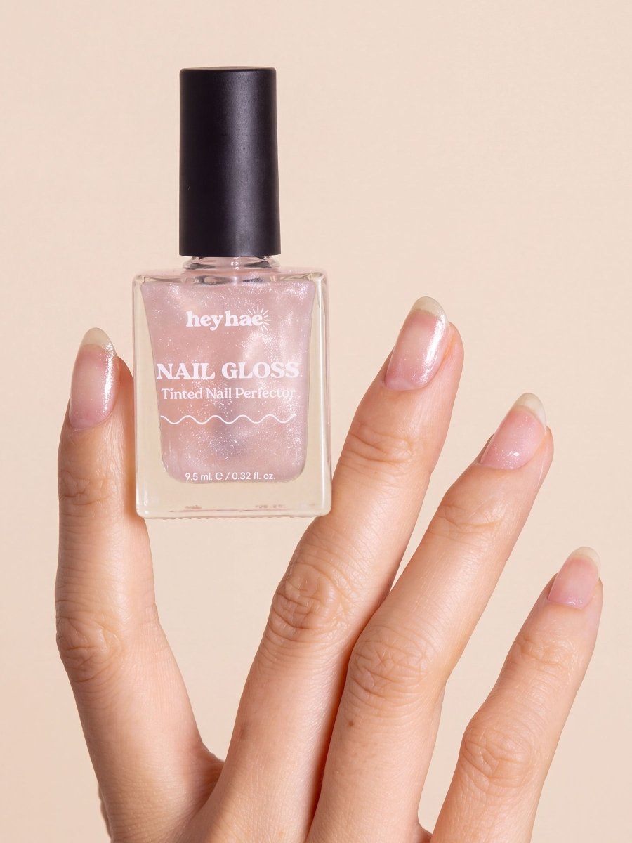 Hey, Pink Horizon Nail Gloss - Heyhae - sun sured gel nail stickers