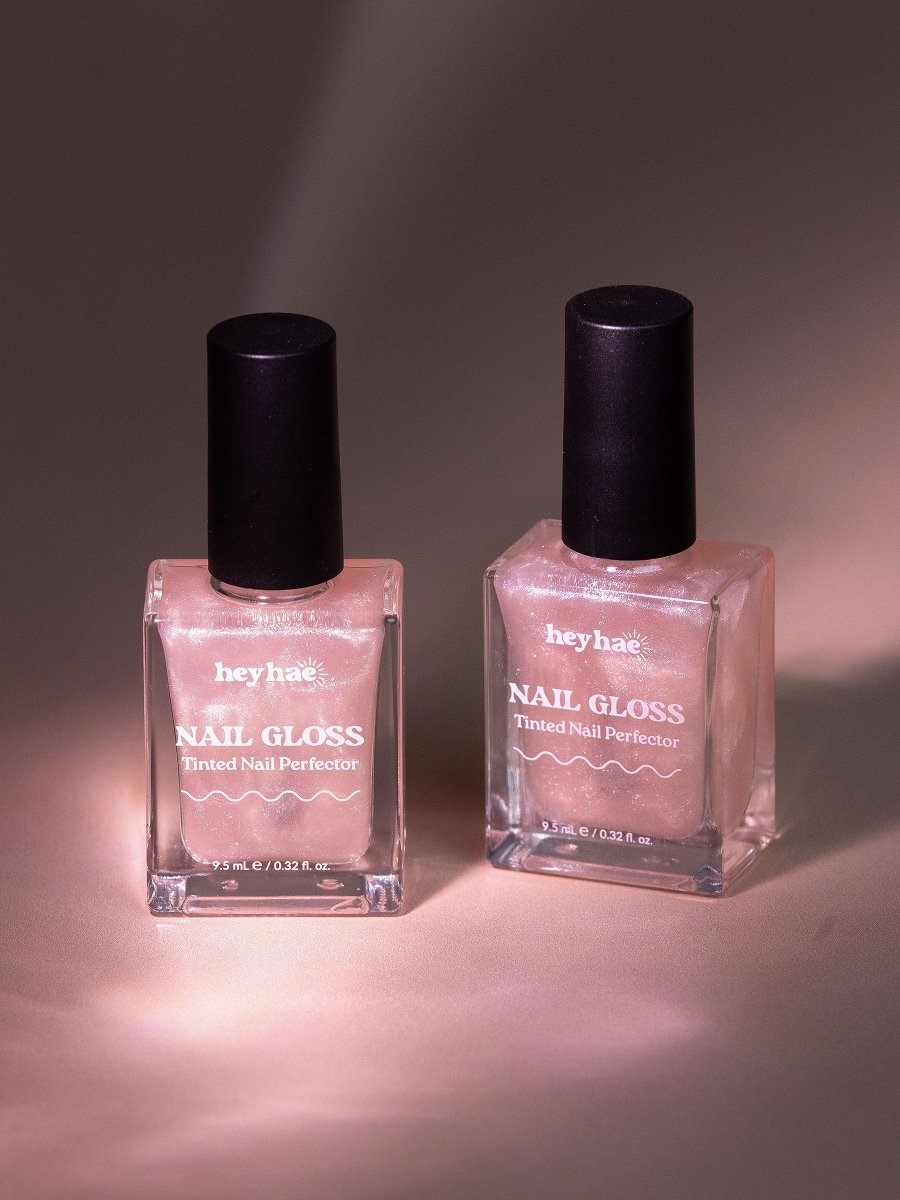Hey, Pink Horizon Nail Gloss - Heyhae - sun sured gel nail stickers