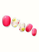 Hey, Pink Is the New Black - Heyhae - sun sured gel nail stickers