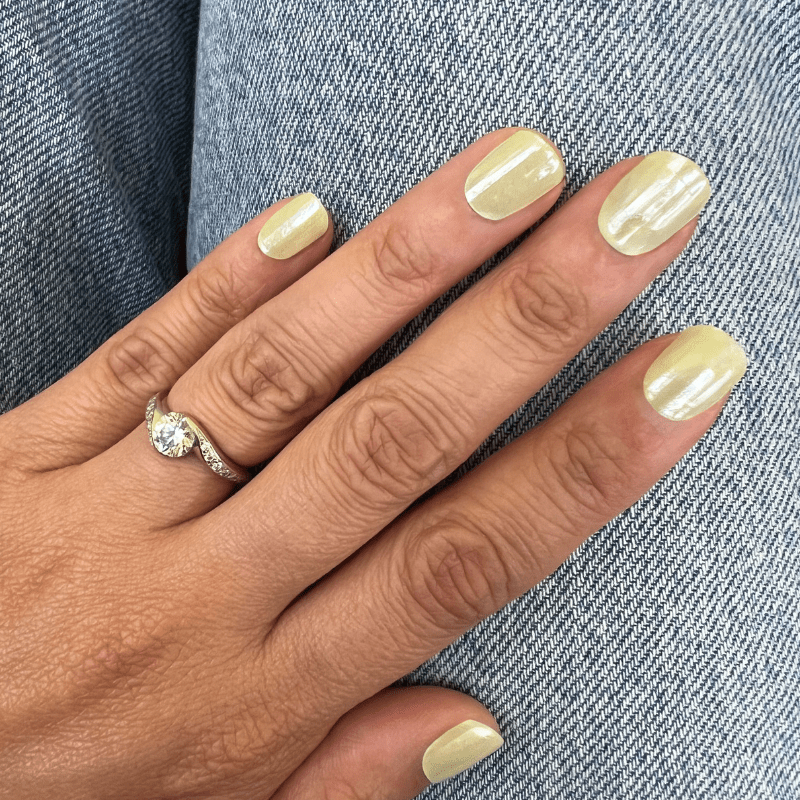 Hey, Pistachio Crush - Heyhae - sun sured gel nail stickers