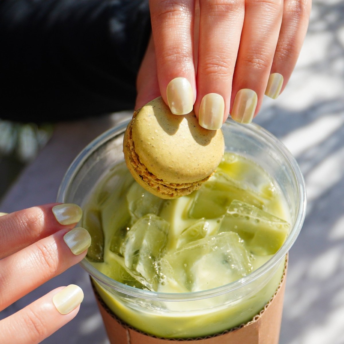 Hey, Pistachio Crush - Heyhae - sun sured gel nail stickers
