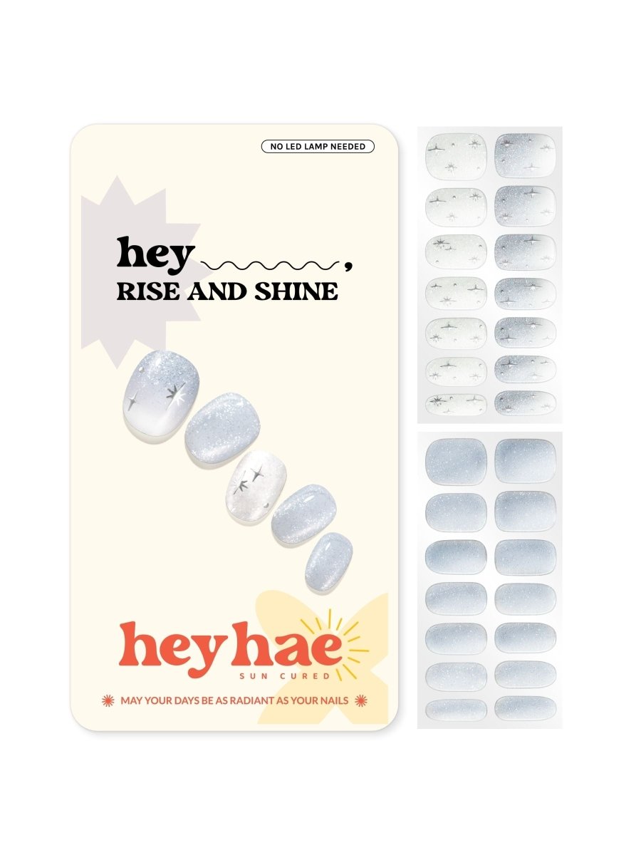Hey, Rise and Shine - Heyhae - sun sured gel nail stickers