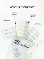 Hey, Rise and Shine - Heyhae - sun sured gel nail stickers