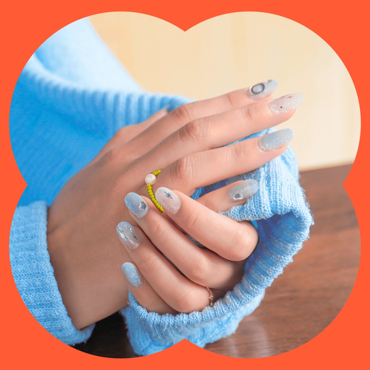 Hey, Rise and Shine - Heyhae - sun sured gel nail stickers