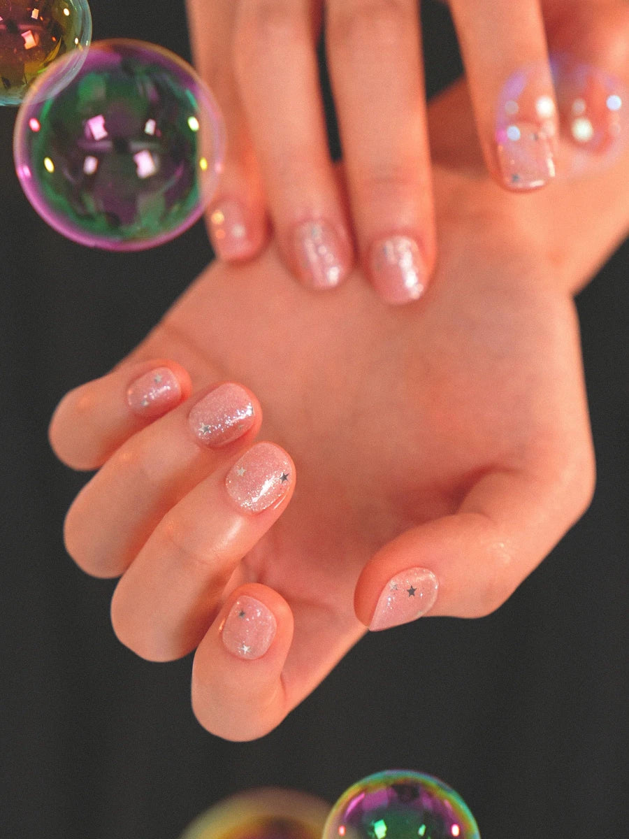 Hey, Rosé All Day - Heyhae - sun sured gel nail stickers