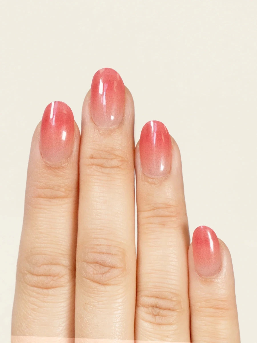 Hey, Rosy Ruby - Heyhae - sun sured gel nail stickers