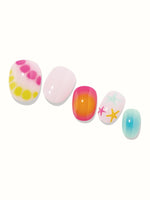 Hey, Sea you Glow - Heyhae - sun sured gel nail stickers