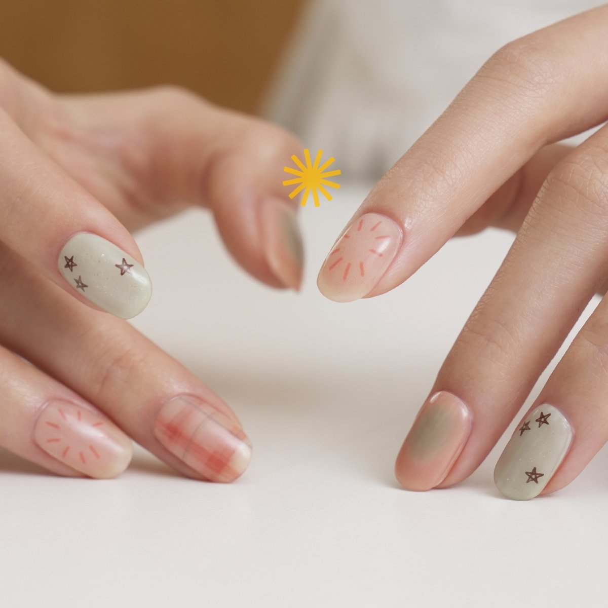 Hey, Seas the Day! - Heyhae - sun sured gel nail stickers