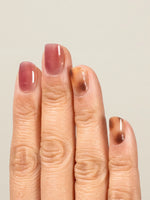 Hey, She Ate - Heyhae - sun sured gel nail stickers