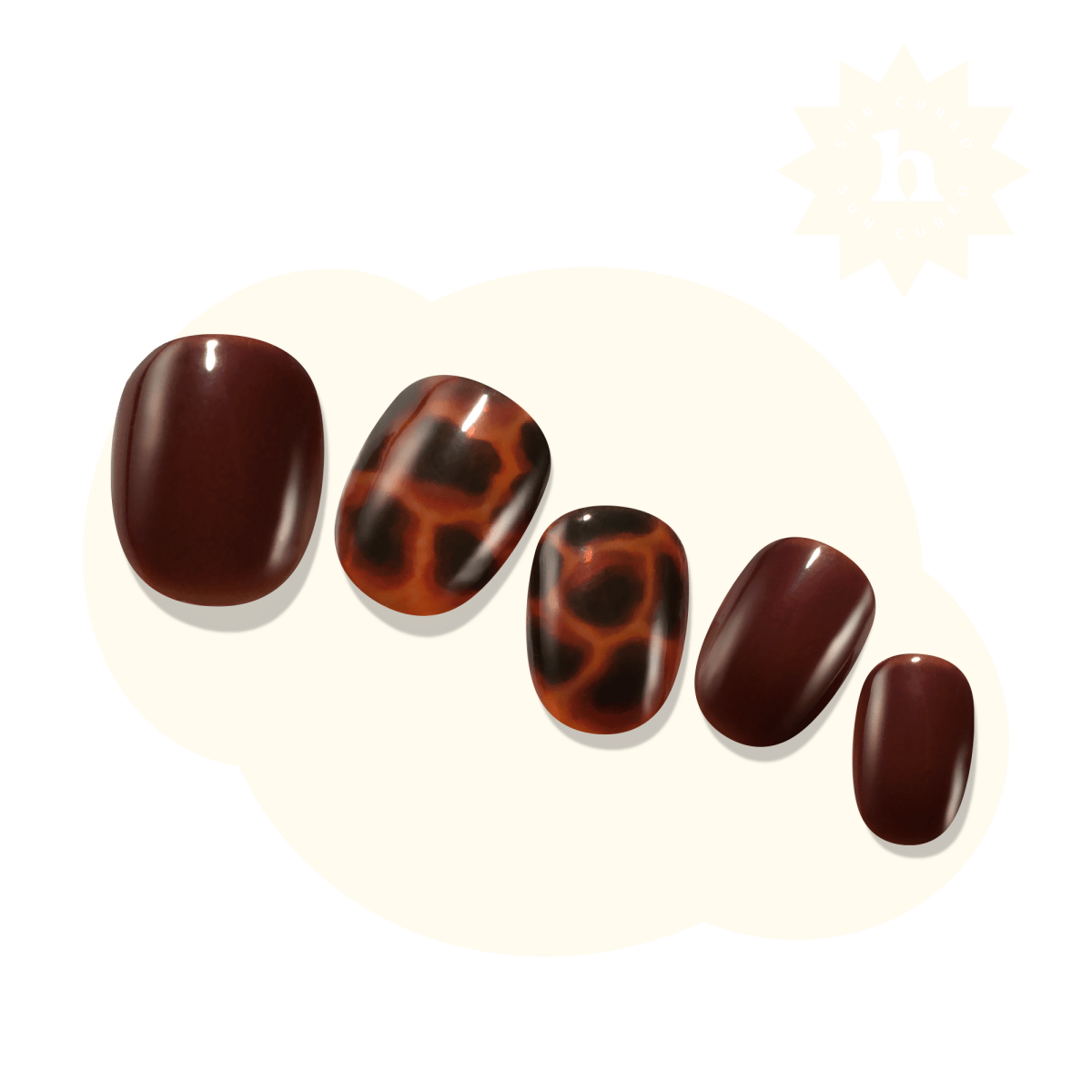 Hey, Shell Yeah - Heyhae - sun sured gel nail stickers