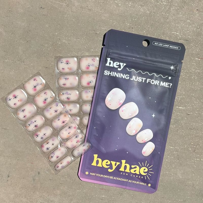 Hey, Shining Just For Me - Heyhae - sun sured gel nail stickers