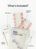 Hey, Simply You - Heyhae - sun sured gel nail stickers