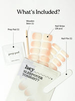 Hey, Sleepover Tonight? - Heyhae - sun sured gel nail stickers