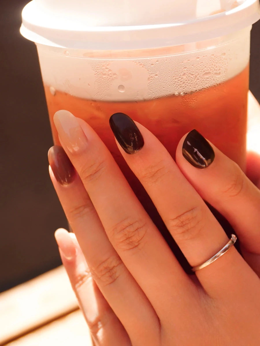 Hey, Spill the Tea - Heyhae - sun sured gel nail stickers