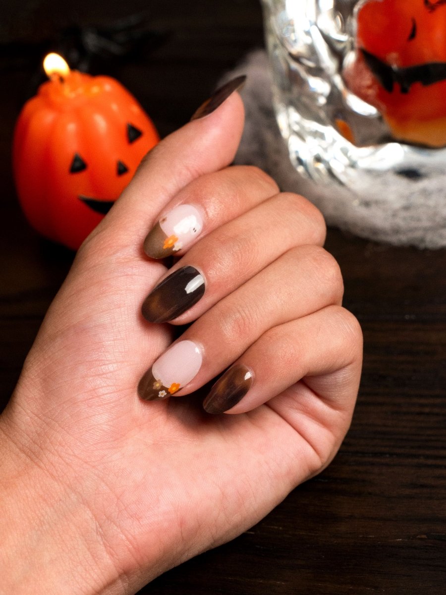 Hey, Spooky Bloom - Heyhae - sun sured gel nail stickers