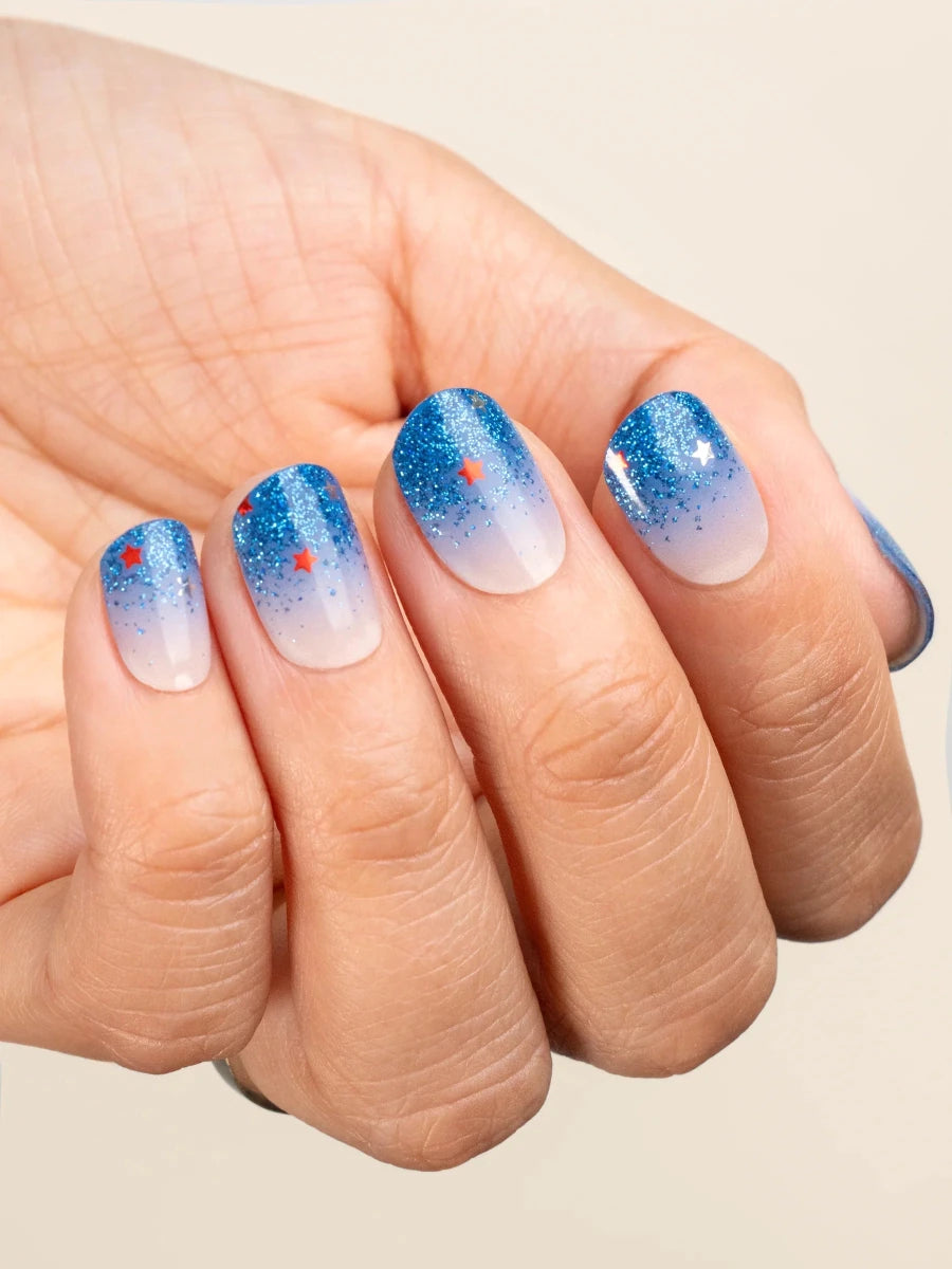 Hey, Starburst Glow - Heyhae - sun sured gel nail stickers