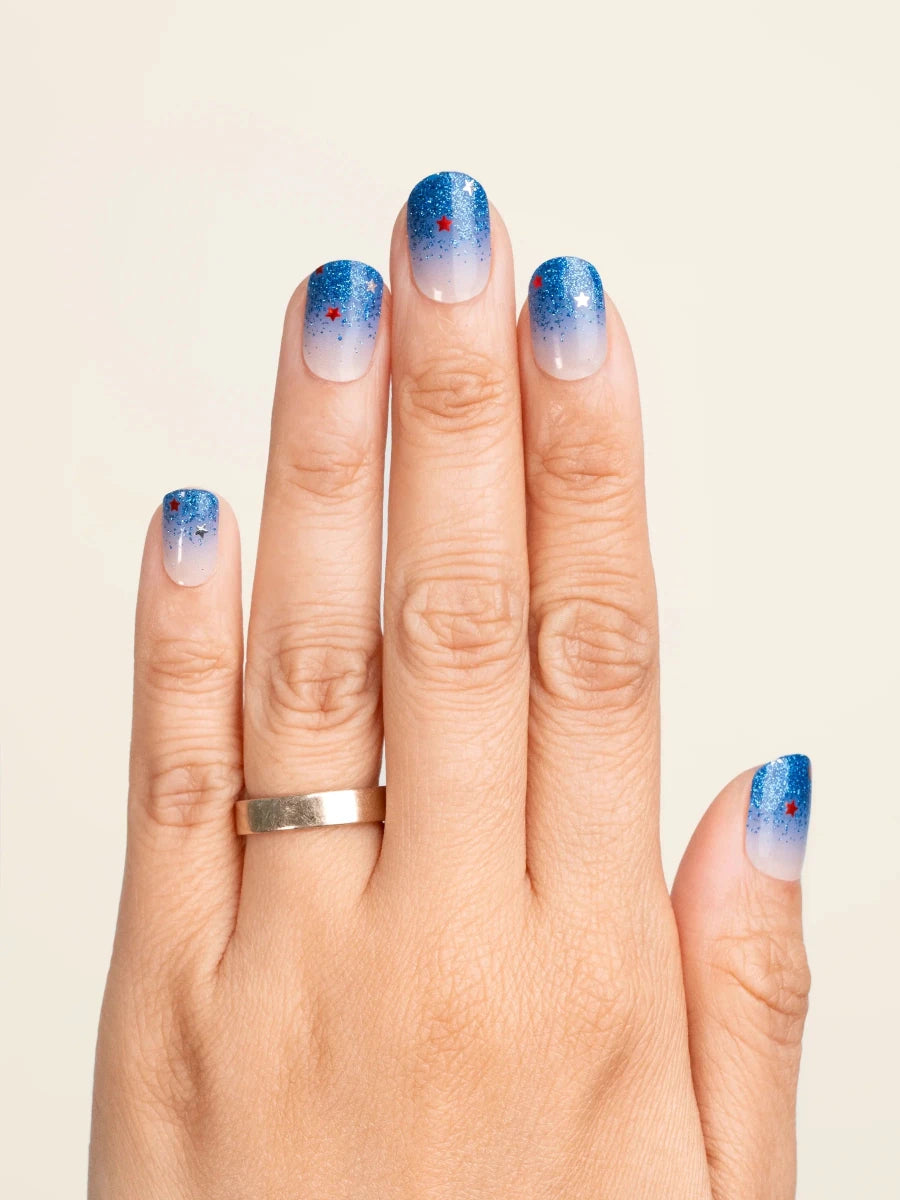 Hey, Starburst Glow - Heyhae - sun sured gel nail stickers