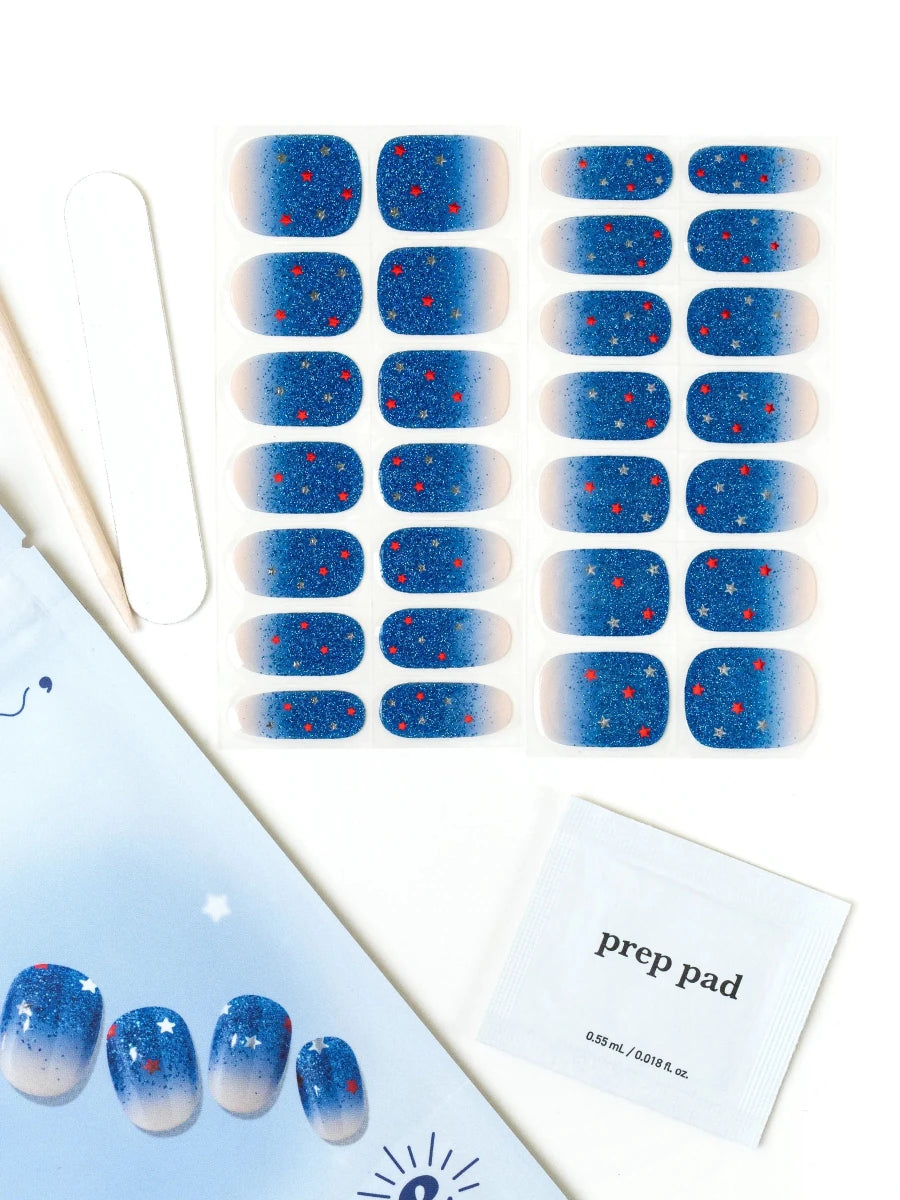 Hey, Starburst Glow - Heyhae - sun sured gel nail stickers