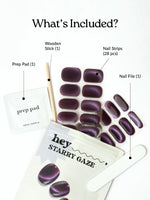 Hey, Starry Gaze - Heyhae - sun sured gel nail stickers