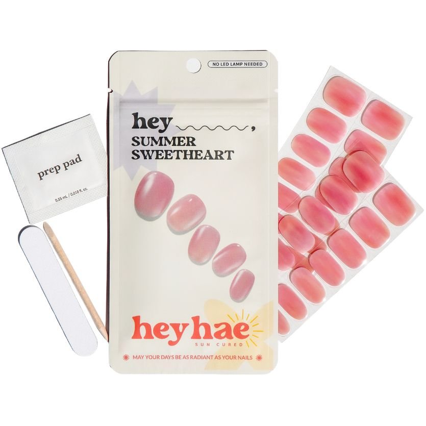 Hey, Summer Sweetheart - Heyhae - sun sured gel nail stickers