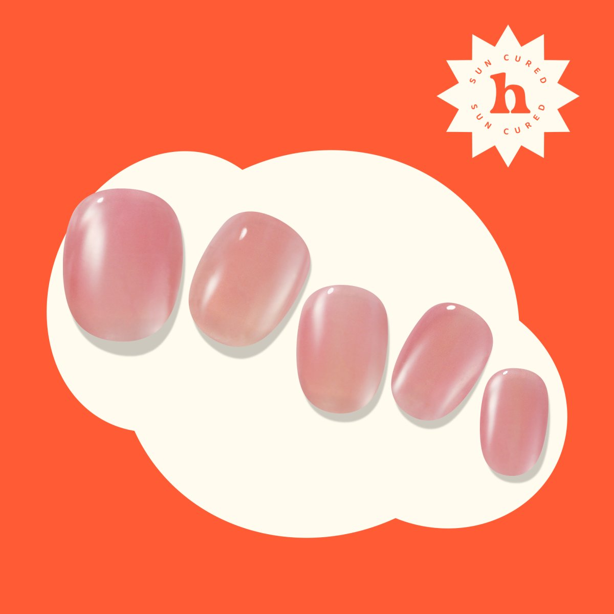 Hey, Summer Sweetheart - Heyhae - sun sured gel nail stickers