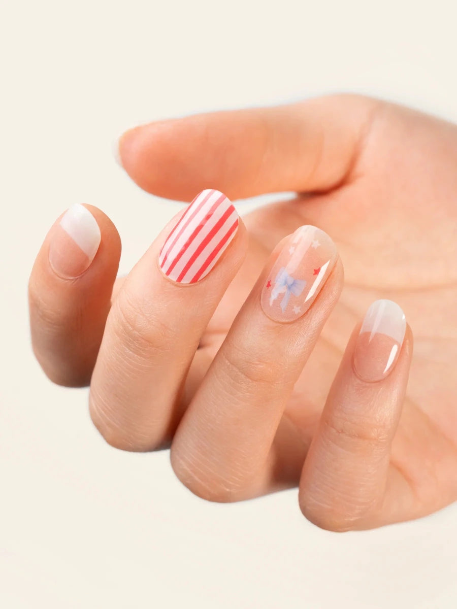 Hey, Summer Vibes - Heyhae - sun sured gel nail stickers