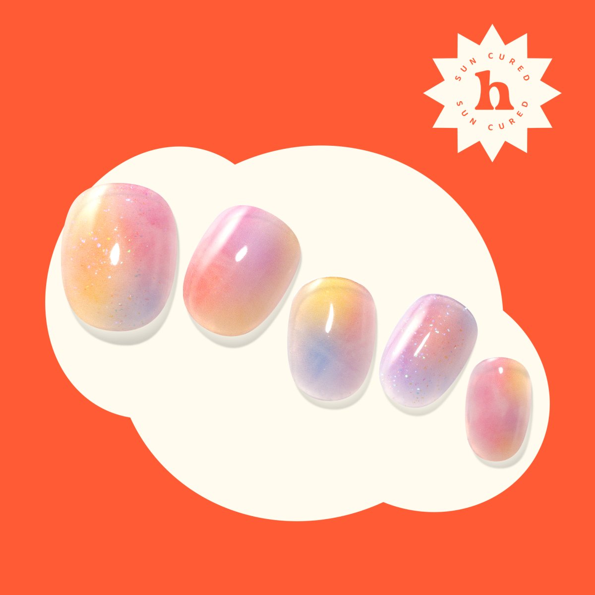 Hey, Sunset Drive Gel Nail Strips