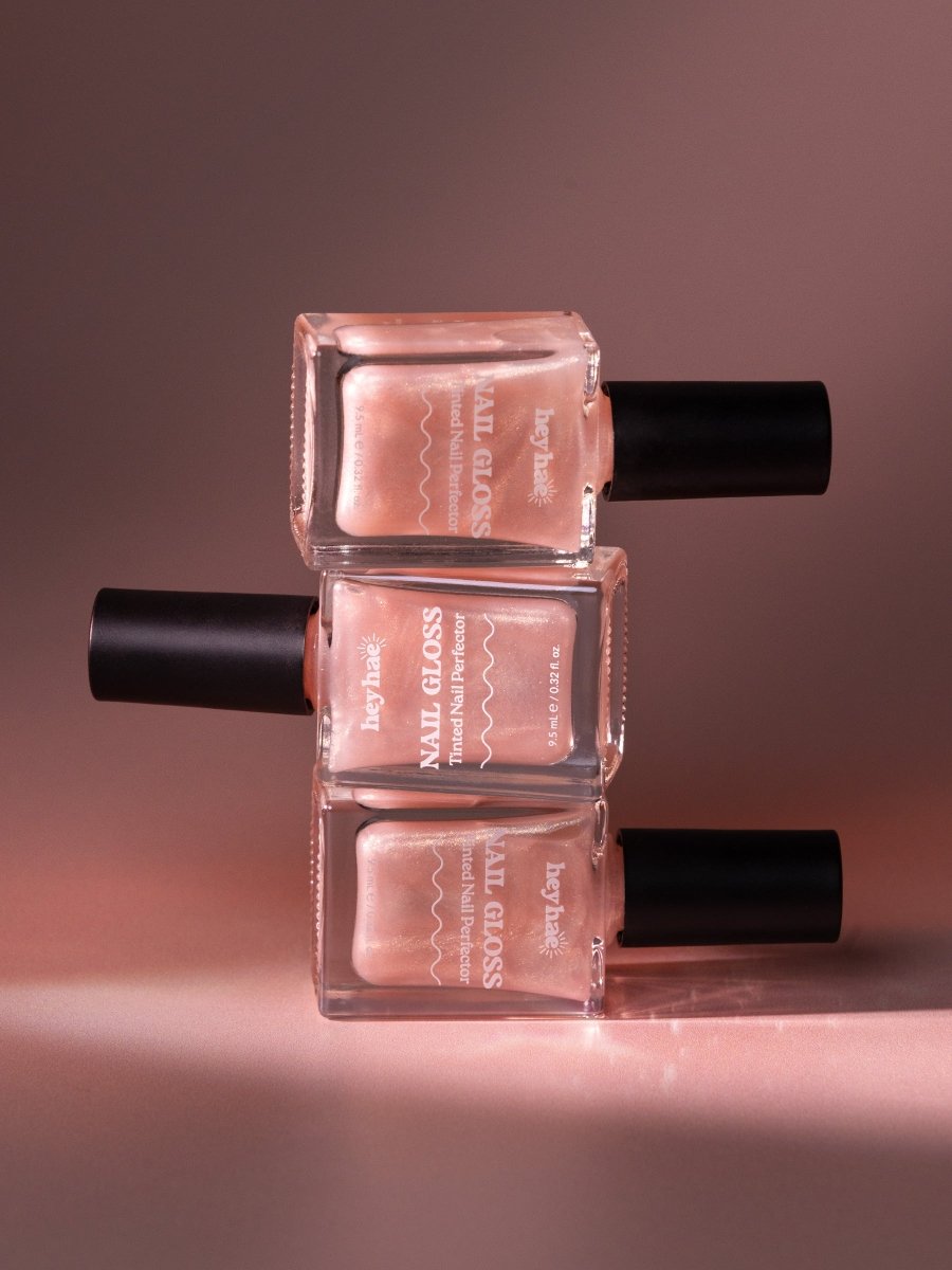 Hey, Sunset Glow Nail Gloss - Heyhae - sun sured gel nail stickers