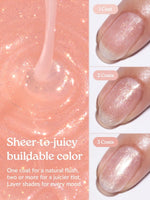 Hey, Sunset Glow Nail Gloss - Heyhae - sun sured gel nail stickers