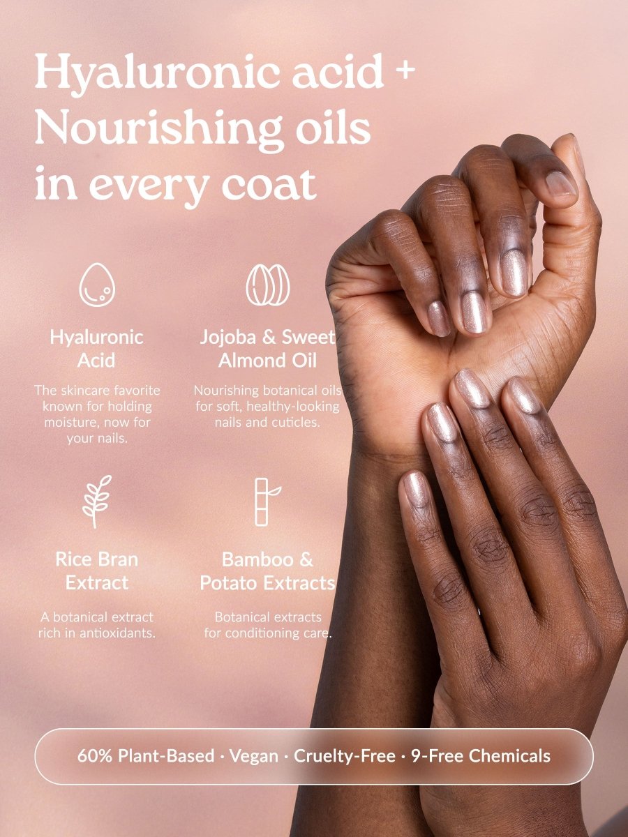 Hey, Sunset Glow Nail Gloss - Heyhae - sun sured gel nail stickers