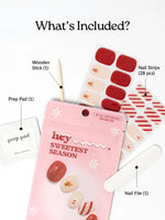 Hey, Sweetest Season - Heyhae - sun sured gel nail stickers