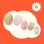 Hey, Sweetheart Latte - Heyhae - sun sured gel nail stickers