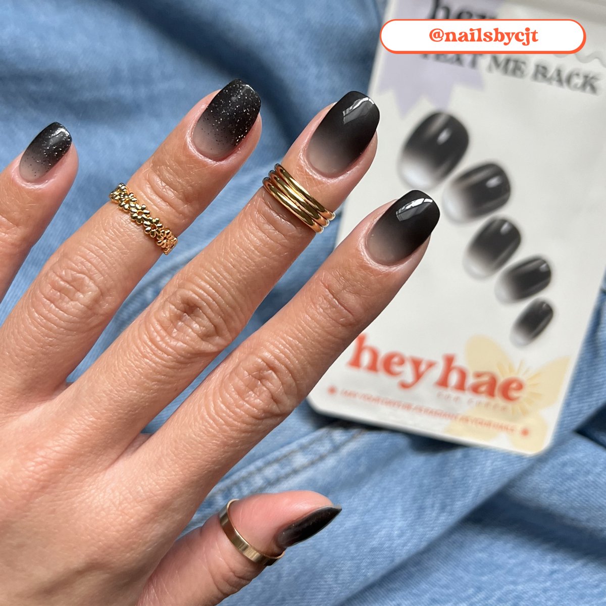 Hey, Text Me Back - Heyhae - sun sured gel nail stickers