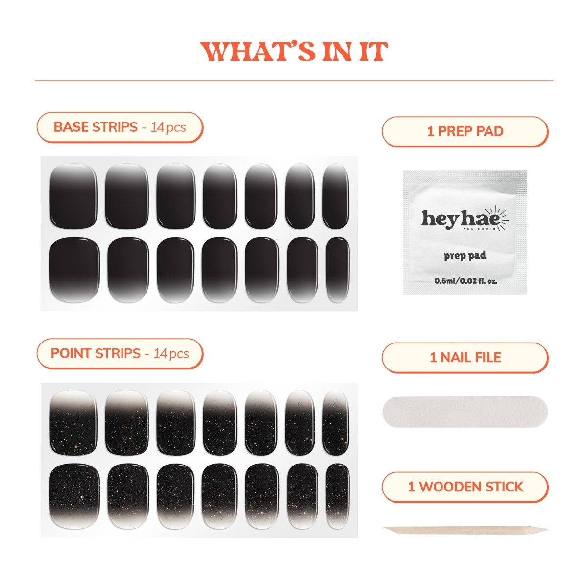 Hey, Text Me Back - Heyhae - sun sured gel nail stickers