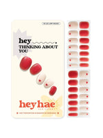 Hey, Thinking About You - Heyhae - sun sured gel nail stickers
