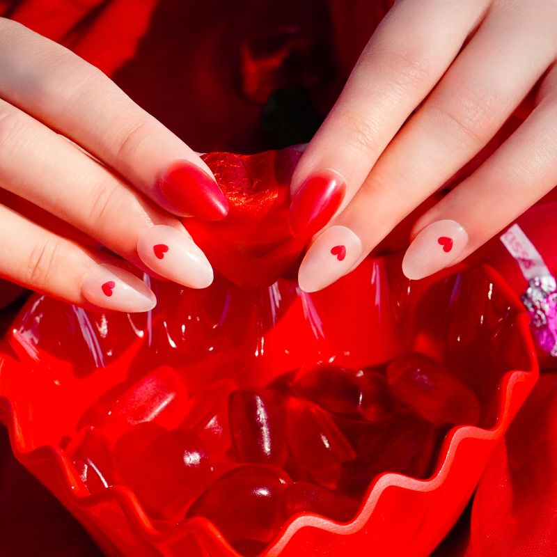 Hey, Thinking About You - Heyhae - sun sured gel nail stickers