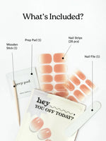Hey, You Off Today? - Heyhae - sun sured gel nail stickers