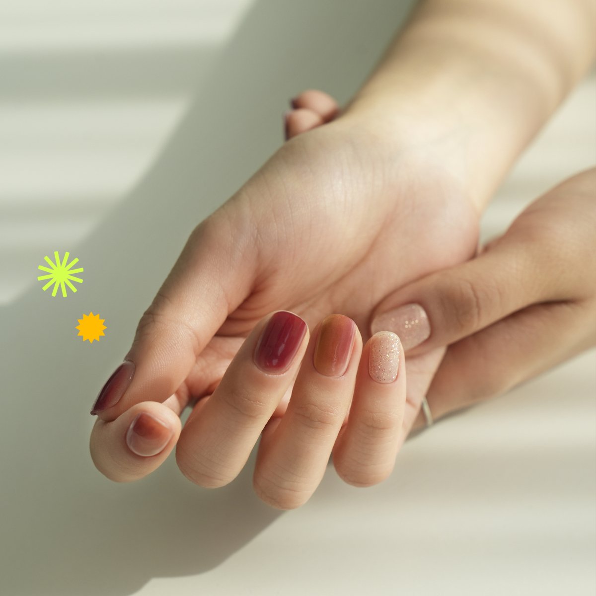 Hey, You're a Boss Babe - Heyhae - sun sured gel nail stickers