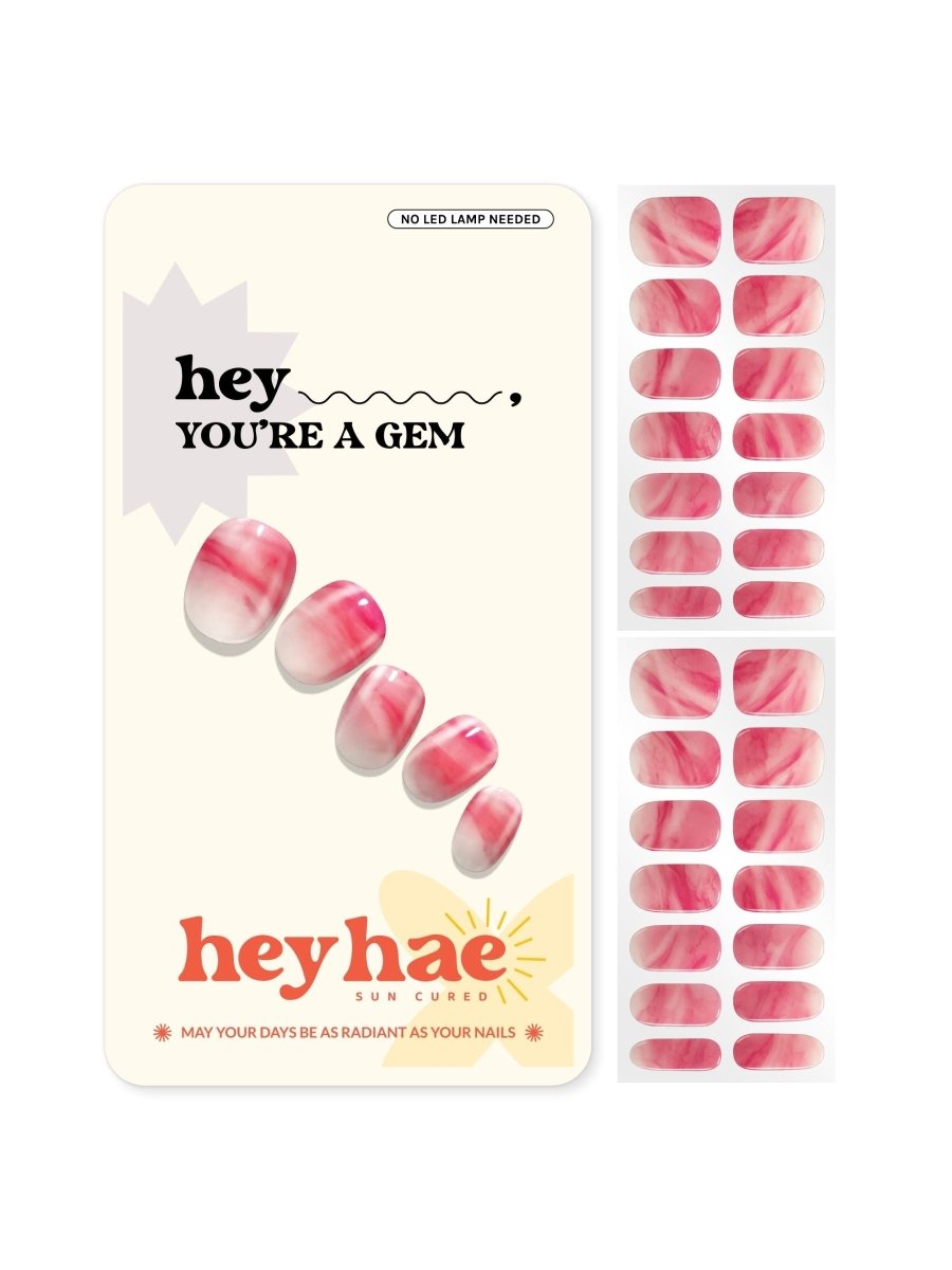 Hey, You're A Gem - Heyhae - sun sured gel nail stickers