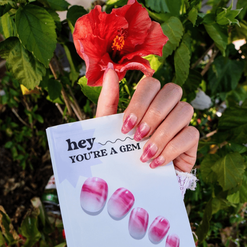 Hey, You're A Gem - Heyhae - sun sured gel nail stickers