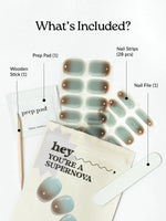 Hey, You’re A Supernova - Heyhae - sun sured gel nail stickers
