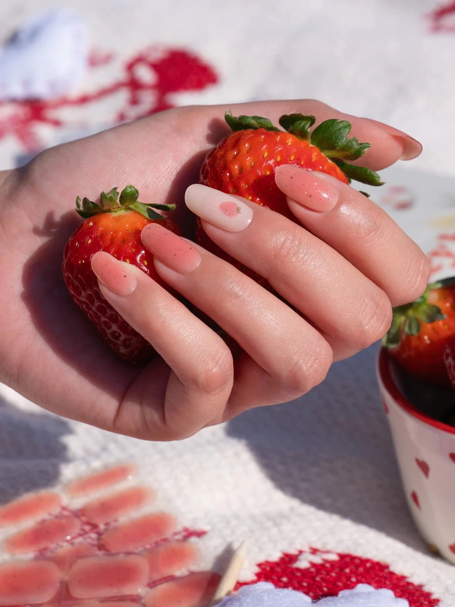 Hey, You're Berry Sweet - Heyhae - sun sured gel nail stickers